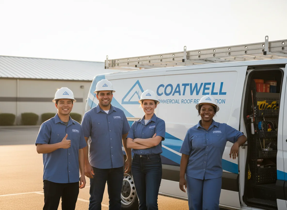 Commercial roof coating company in Tomball, TX